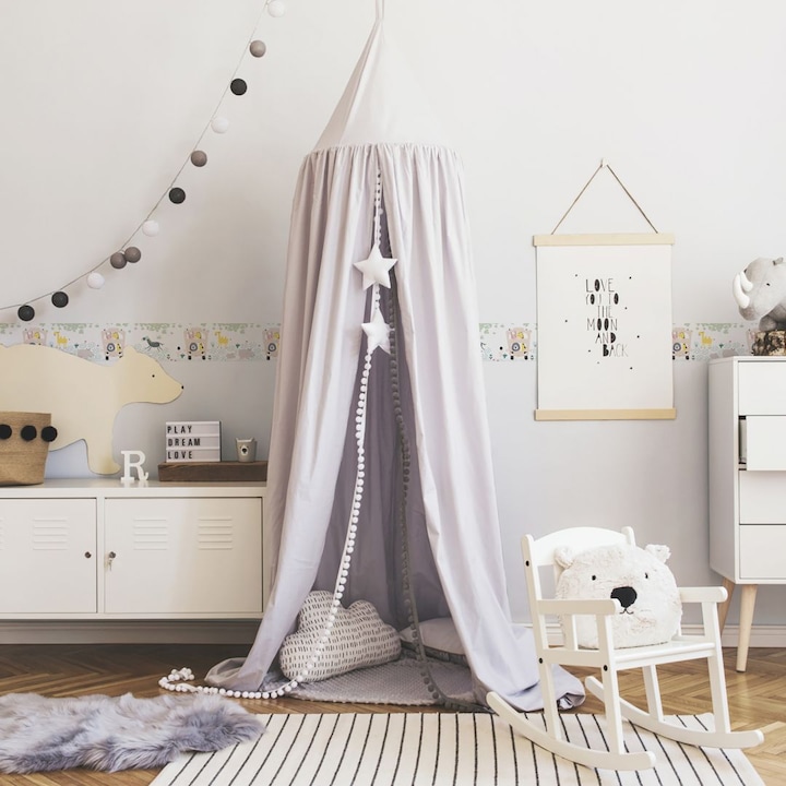 Produktbild A.S. Création Lovely Kids Kinderzimmer Safari Friends mit niedlichen Tieren der Savanne (15 x 500 cm)