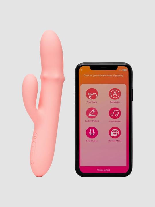Produktbild Svakom Mora Neo Interaktiver Stossvibrator Pfirsich