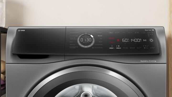 Produktbild Bosch Hausgeräte WNC254ARSN Tumble dryer, gray (6 kg)