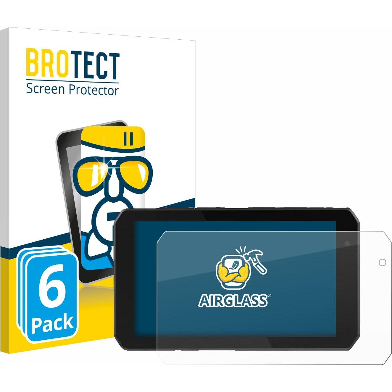 BROTECT, Fahrzeug Navigation Zubehör, Schutzglas Schutzfolie Glas Folie Displayschutz klar