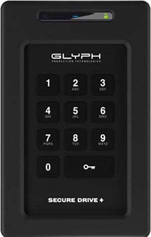 Actual product image Glyph SSD Secure Drive + Keypad 4tb (4000 GB)