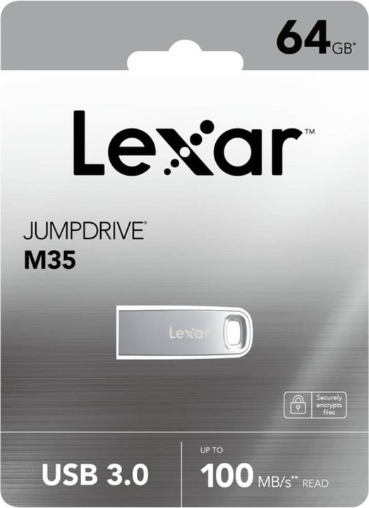 Produktbild Lexar JumpDrive M35 (64 GB, USB-A, USB 3.0)