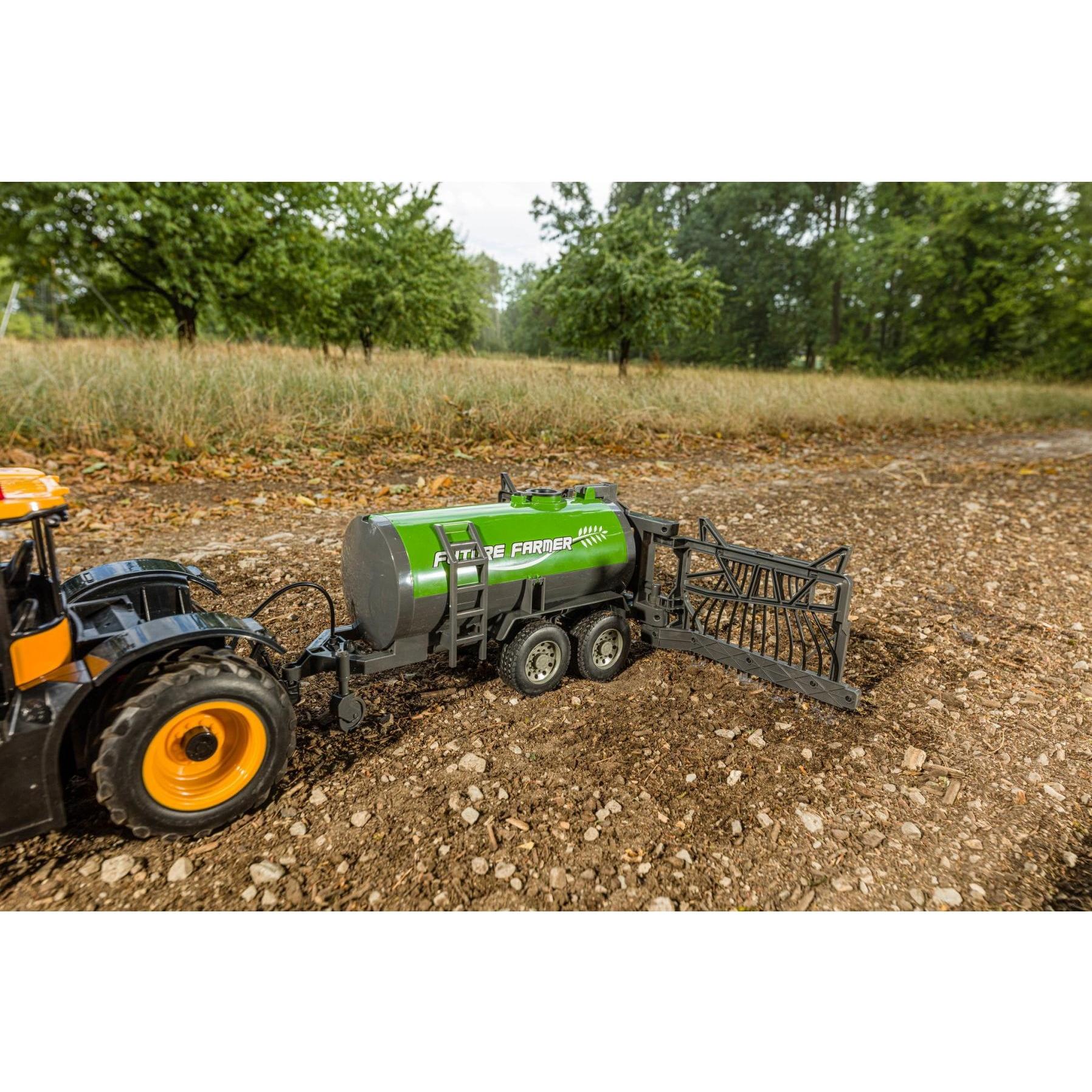 Thumbnail - Carson Modellsport 1:16 Tankwagen für RC Traktor grün 1:16 Anhänger