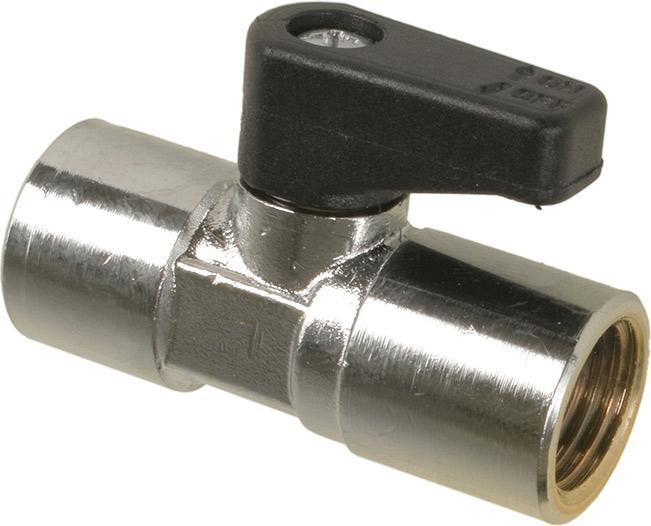 Aqua Computer Robinet à bille filetage femelle G1/4 sans raccords