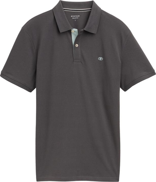 Tom Tailor Poloshirt Kurzarmshirt mit Polokragen (XL)