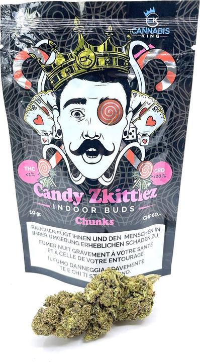 Produktbild Cannabis King Candy Zkittlez Chunks (10 g, Indoor)