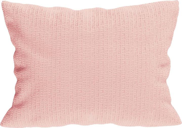 Actual product image Lotus Bettwaren Bed Linen Satin Seersucker uni (Pillowcase, 50 x 70 cm)