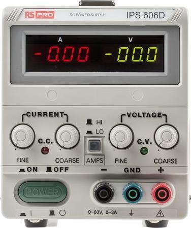 Actual product image RS PRO Switch mode power supply,0-60V 0-6A