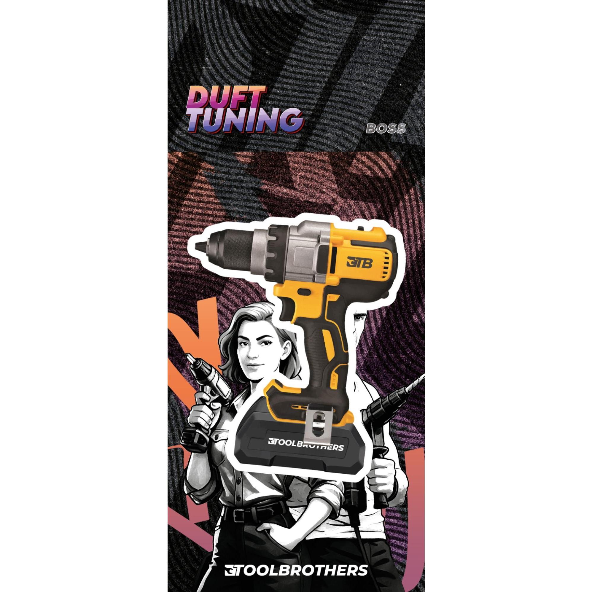 Tool Brothers, Deodorante per ambiente, Toolbrothers Duftbaum - FLEX YELLOW AKKUSCHRAUBER Design - Duft BOSS - maskuline Duftnoten