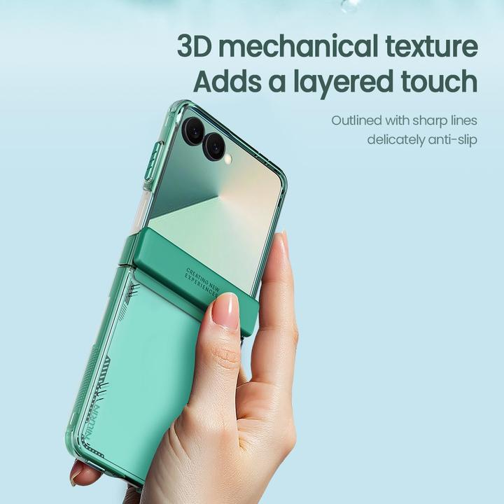 Image du produit Nillkin Iceblade Schutzhülle für Samsung Galaxy Z Flip 7 Schwarz (Samsung Galaxy Z Flip7)