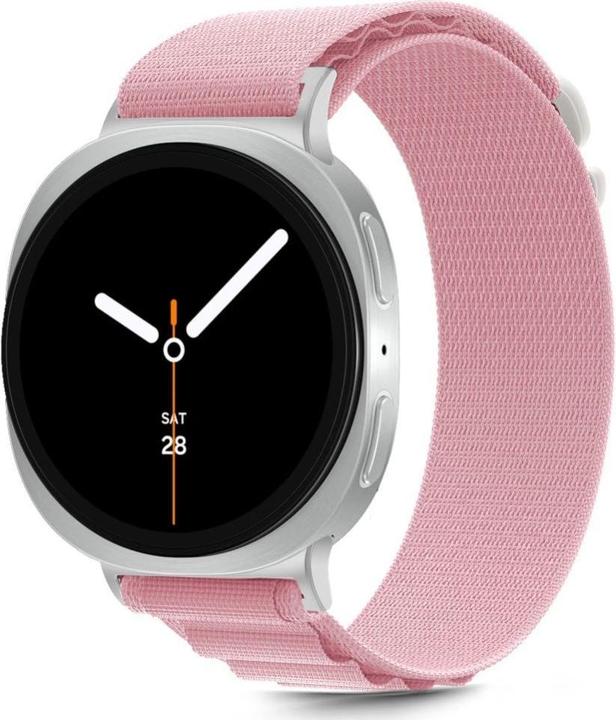 Produktbild Tech-Protect Nylon Stripe Strap Samsung Galaxy Watch 8 / 8 Classic - Pink (Nylon)