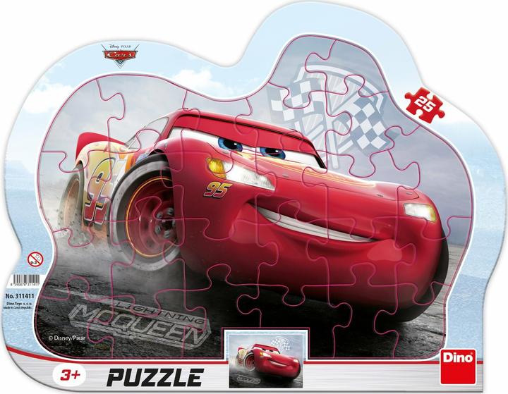 Produktbild Dino Puzzle Lightning McQueen 25 Teile (25 Teile)