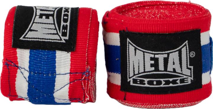 Image du produit MetalBoxe Bande de Boxe 2.50 Rouge/Blanc/Bleu/Blanc/Rouge