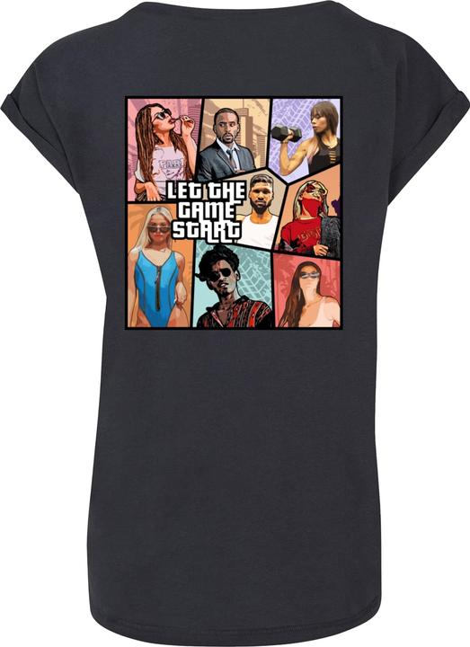 Immagine prodotto Merchcode Maglietta da donna con spalla estesa Grand Collage - 117919 (L)