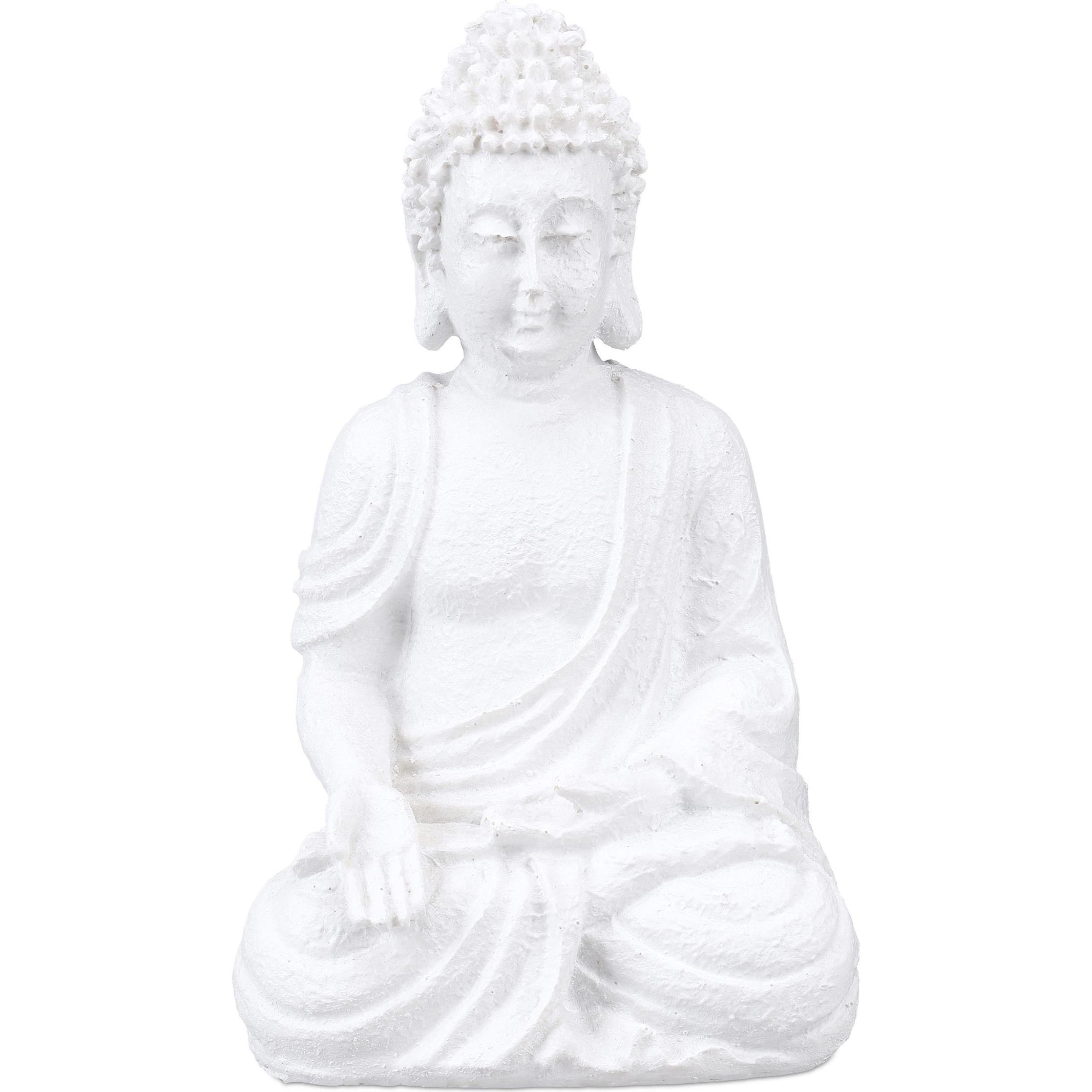 Relaxdays, Aussendekoration, Buddha-Figur