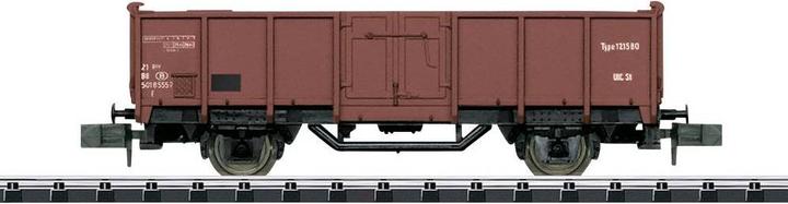Produktbild MiniTrix N Hobby Hochbordwagen Taes 892 der SNCB (Spur N)