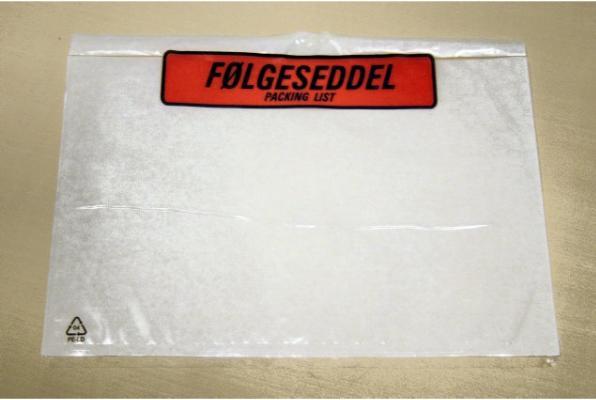 Actual product image Antalis Følgeseddellommer 225x165mm w/tryk Følgeseddel 1000stk/kar - (1000 pcs.)