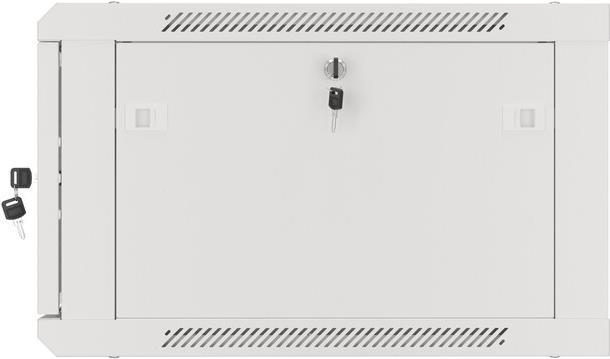 Actual product image Lanberg Wall rack 19 " 6U 600x600mm gray (6 RU, 19 inch rack)