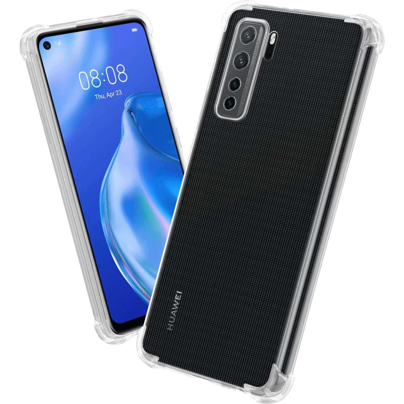 Cadorabo TPU Hülle für Huawei P40 LITE 5G / NOVA 7 SE Ultra Slim (Huawei P40 Lite 5G, Huawei Nova 7 SE), Smartphone Hüll...