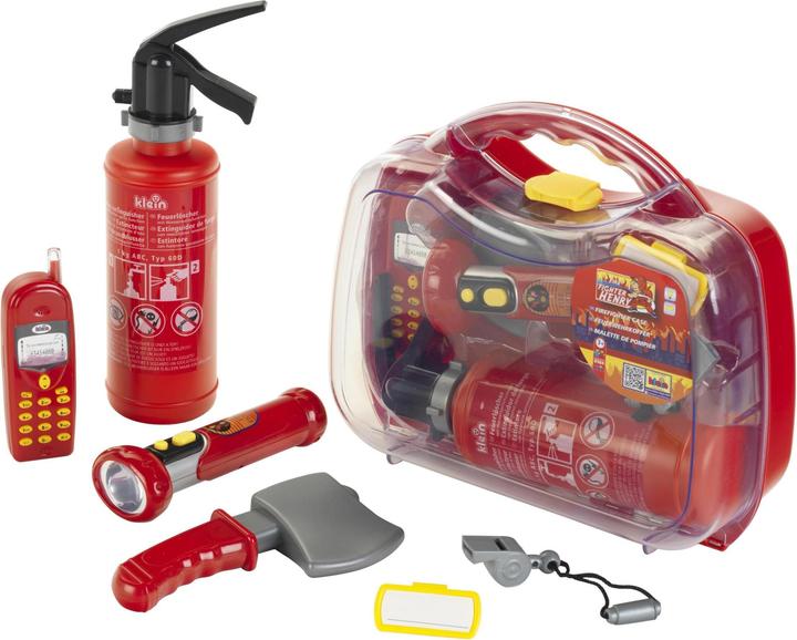 Theo Klein Fire Fighter Henry 7-teiliger Feuerwehr-Koffer