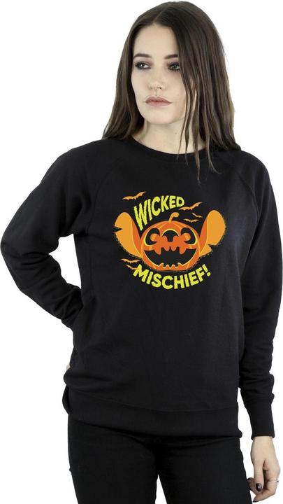 Actual product image Disney Womens/Ladies Lilo And Stitch Wicked Mischief Sweatshirt (M)