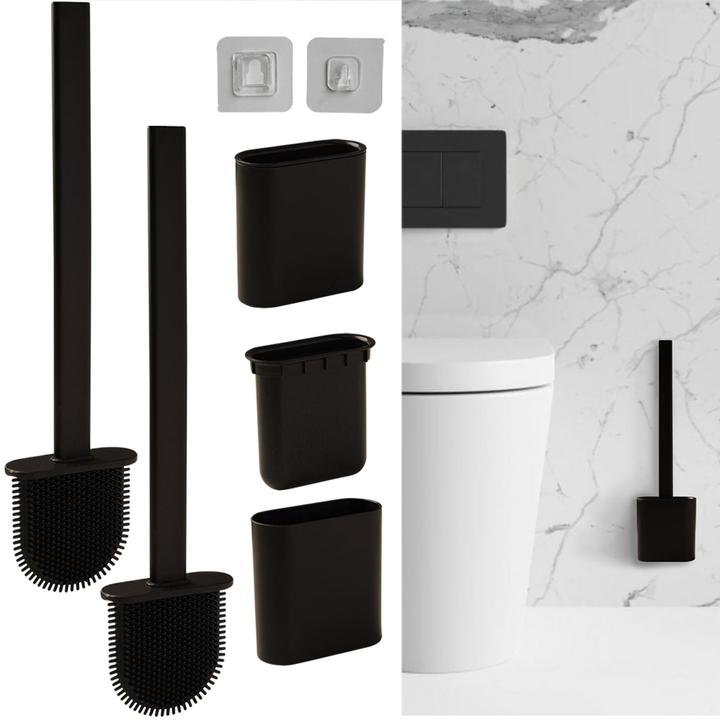 Immagine prodotto Casativo Scopino con setole in silicone incl. supporto per scopino, set da 2