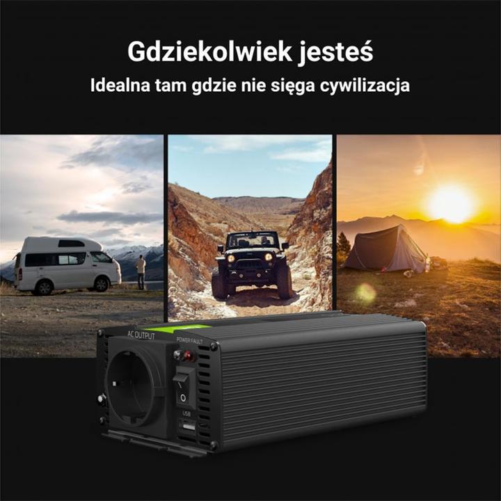 Actual product image GreenCell Voltage Car Inverter