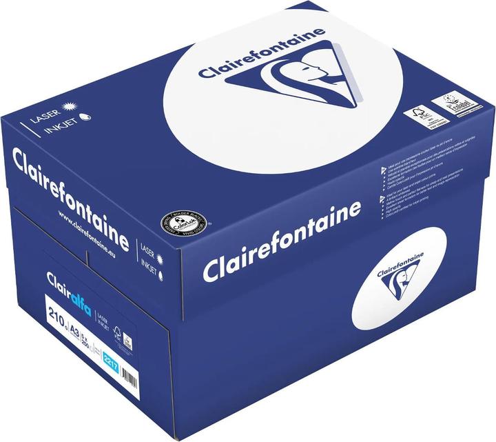 Produktbild Clairefontaine Box A3 Kopierpapier 210 Gramm Clairalfa (210 g/m², A3)
