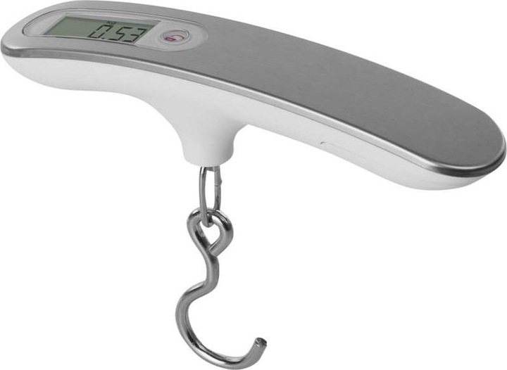 Actual product image Emos Svarstyklės luggage hanger, digital, LCD, max. 50 kg, 3 V, CR2032, PT-506, EV020 - EV020