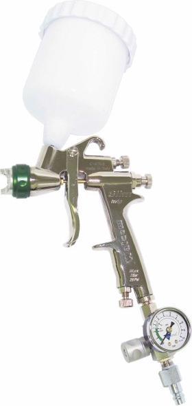 Produktbild Elmag - Farbspritzpistole SLIM S HVLP nebelarm, Set m. Düsensatz 1,7 mm