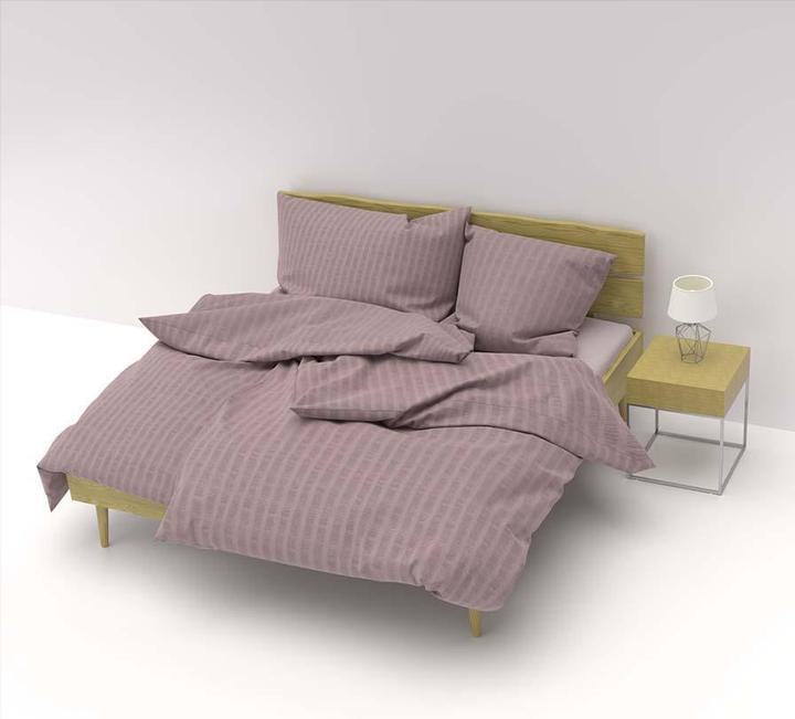 Actual product image Lotus Bettwaren Bed Linen Satin Seersucker uni (Duvet cover, 200 x 210 cm)