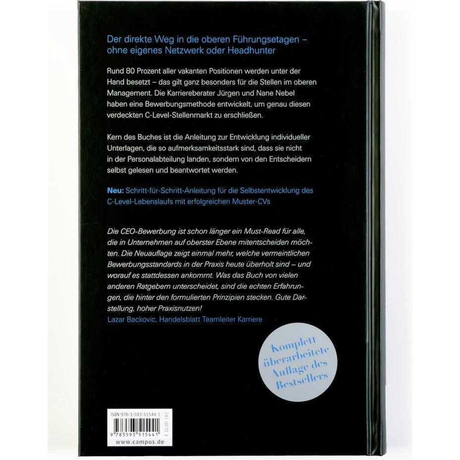 Thumbnail - Die CEO-Bewerbung, Fachbücher von Jürgen Nebel, Nane Nebel