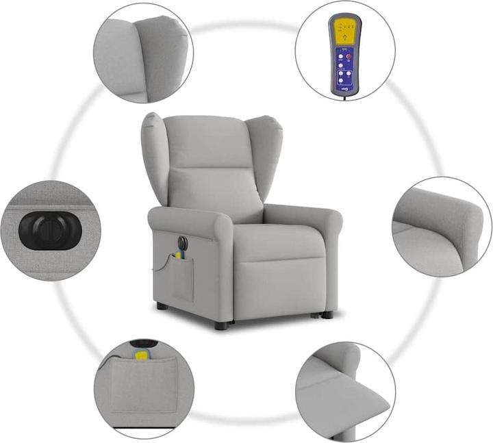 Image du produit vidaXL Massagesessel mit Aufstehhilfe
