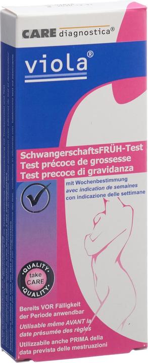 Produktbild Viola Schwangerschaftsfrühtest (1x)