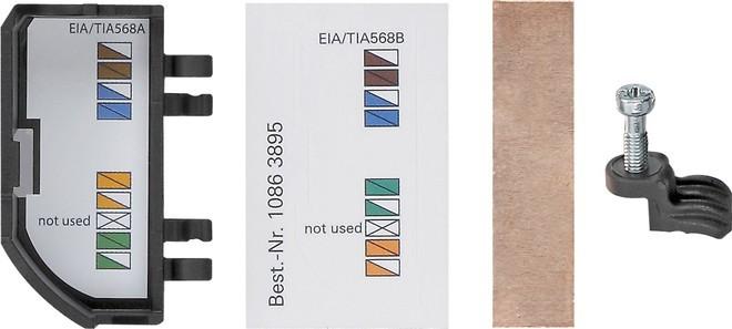 Gira ET-Set POE (Kl./Schraube/KD) G1 223500