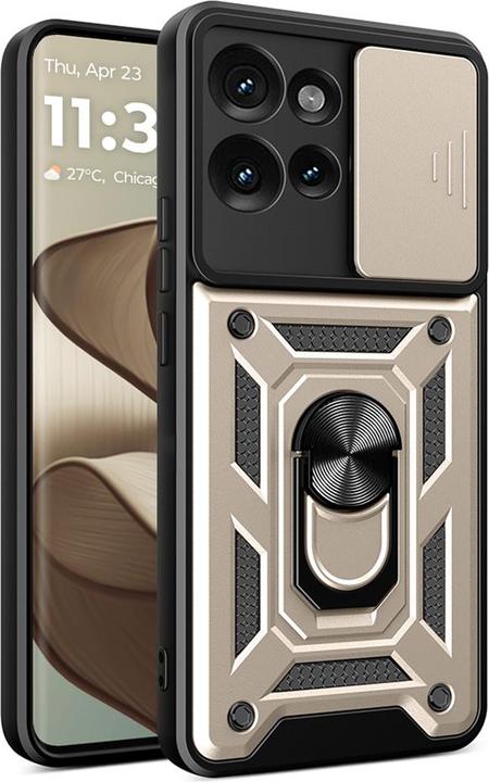 Actual product image Techsuit - CamShield Series - Motorola Edge 50 Fusion - Gold (Motorola Edge 50 Fusion)