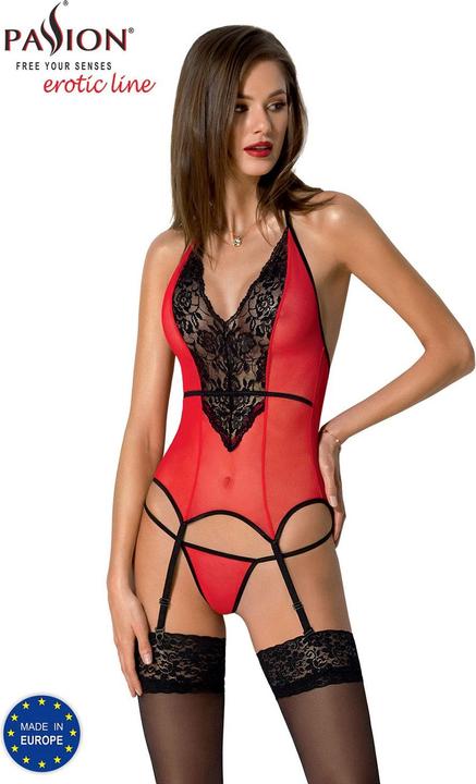 Produktbild Passion Peonia Corset Erotic Line Rojo L/Xl (L)