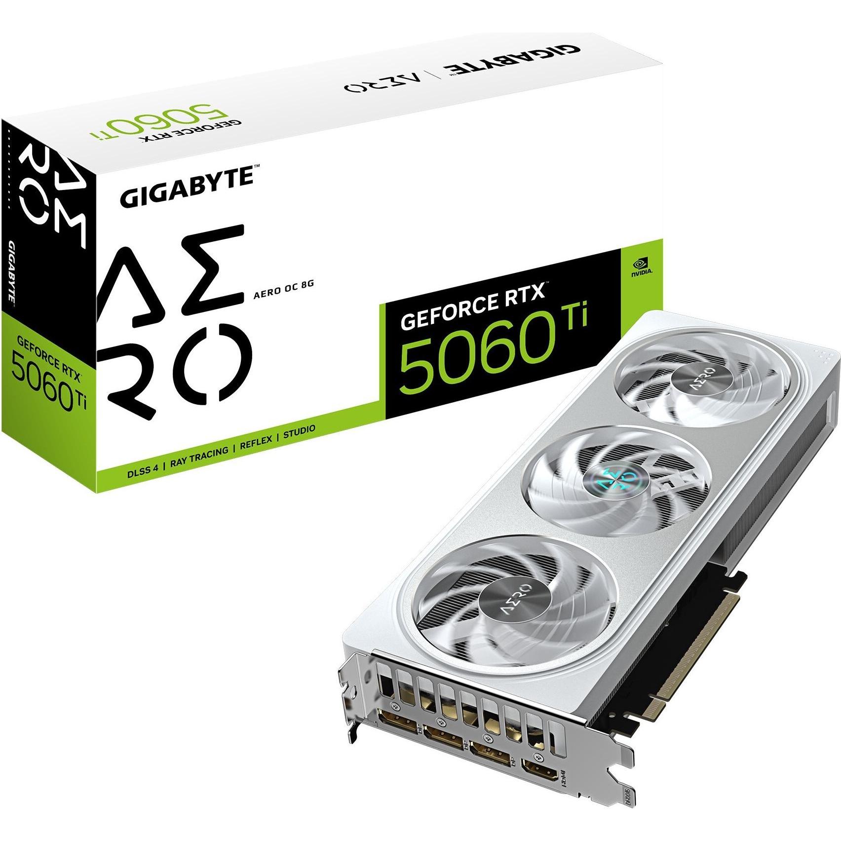 Gigabyte GeForce RTX 5060 Ti AERO OC (8.19 GB), Grafikkarte