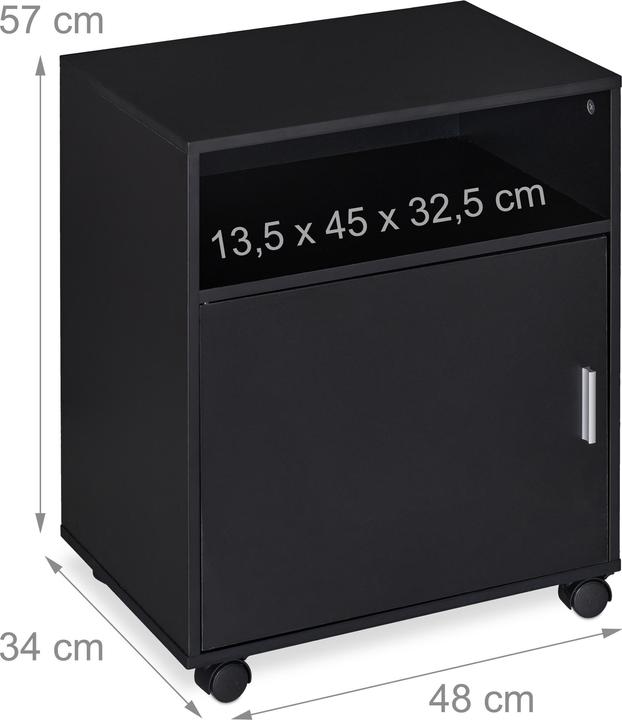 Produktbild Relaxdays Rollcontainer (48 x 34 x 57 cm)