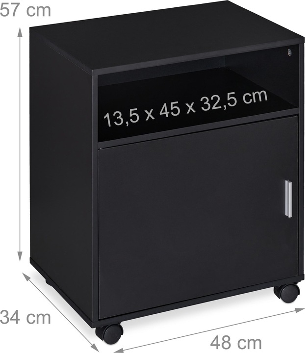 Image du produit Relaxdays Caisson-de-bureau (48 x 34 x 57 cm)