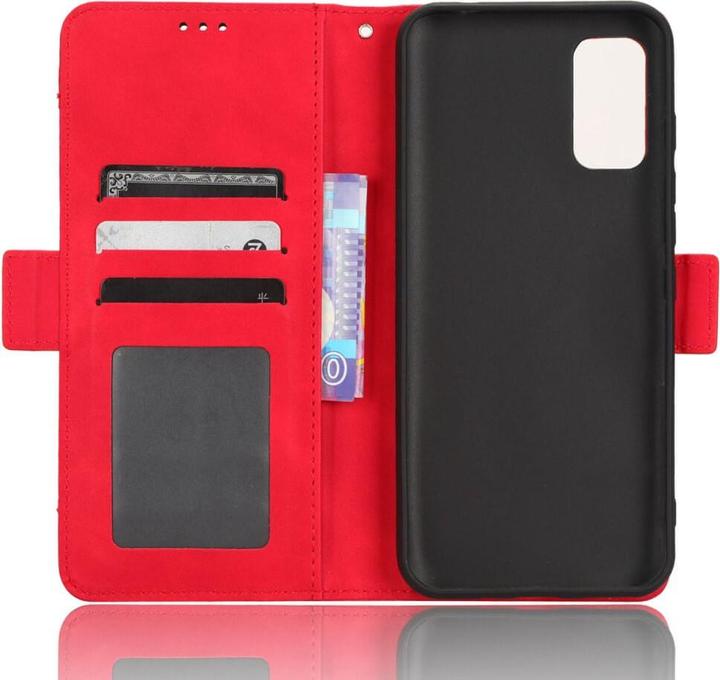 Actual product image Cover-Discount Wiko Power U20 - Case with many card slots (Wiko Power U20)