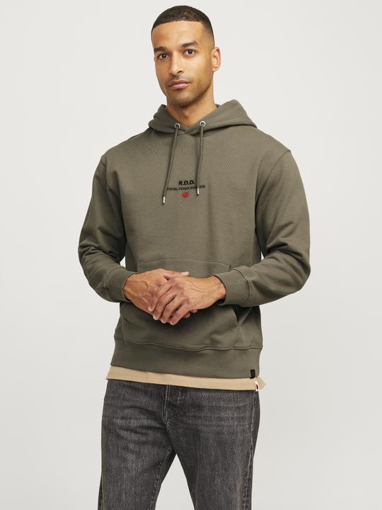 Actual product image Jack & Jones Rddbenjamin Hood Sweat L/S Noos (M)