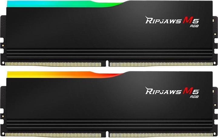 G.Skill DIMM 64 GB DDR5-6000 (2x 32 GB) Dual-Kit (schwarz, F5-6000J2836G32GX2-RM5RK, Ripjaws M5, INTEL XMP (2 x 32GB, DDR5 RAM, DIMM)