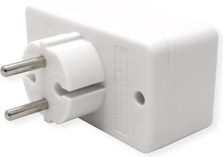 Actual product image Bachmann Multiplug 4xEuro white 4x2.5A/230V (4x, CEE 7/16)