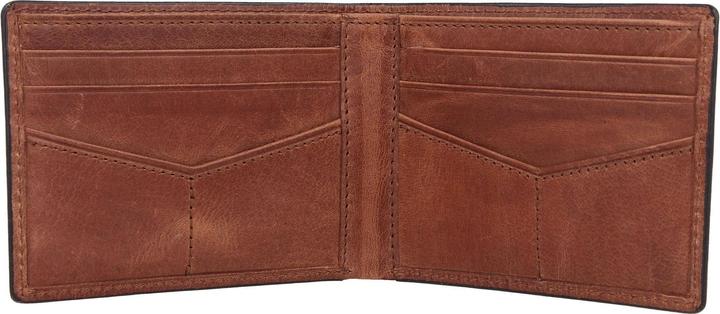 Actual product image Fossil Derrick leather wallet 10.5 cm