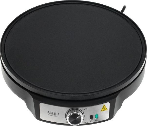 Adler AD 3093 Naleśnikarka dwustronna elektryczna 30 cm | 2 in 1 | powłoka nieprzywierająca