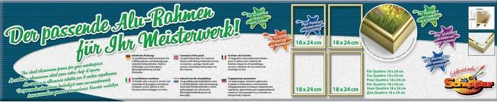 Nährwerte und Zutaten Schipper MNZ Alurahmen Quattro (18 x 24 cm)