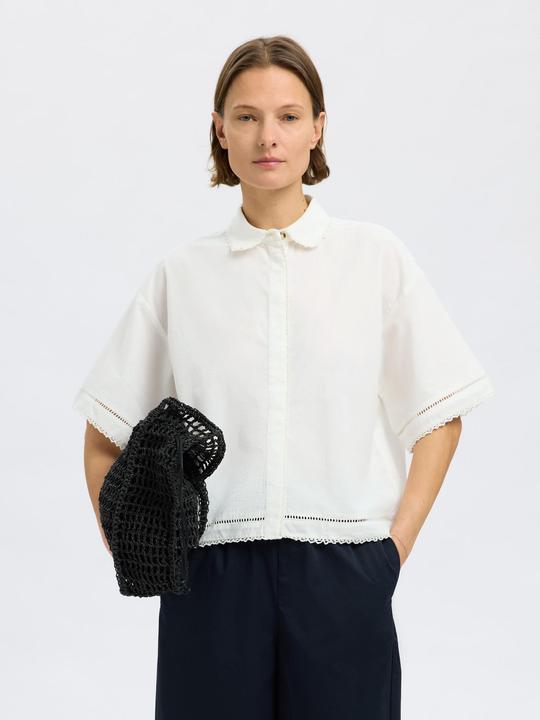 Immagine prodotto Selected Femme Cropped Kurzarmhemd (42)
