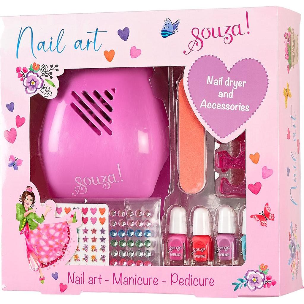 Souza Nagellacktrockner+Set Nagellack (MQ4)