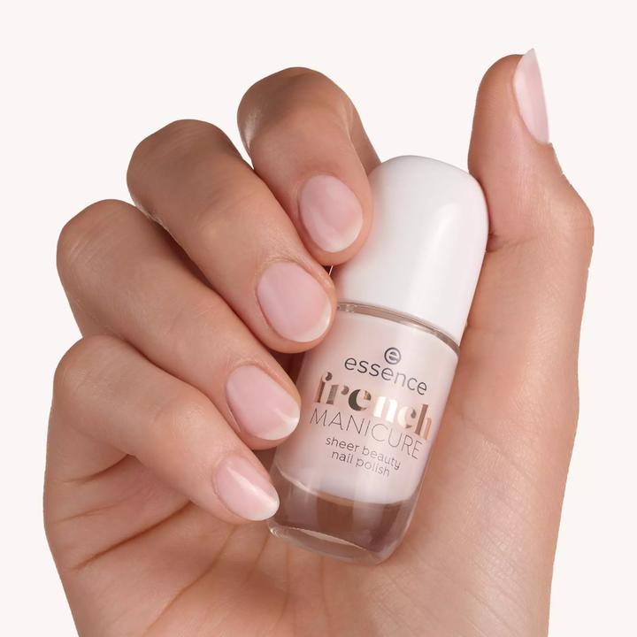 Actual product image essence Sheer Beauty Nail polish 01 peach please! (01 peach please!, Gel-Effect Nail Polish)